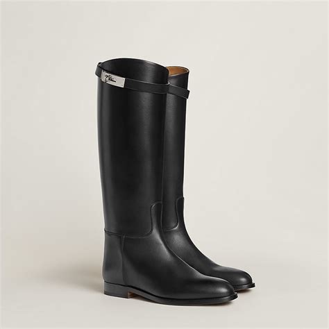 hermes jumping boots moka|Hermes Hermès Moka Jumping Boots .